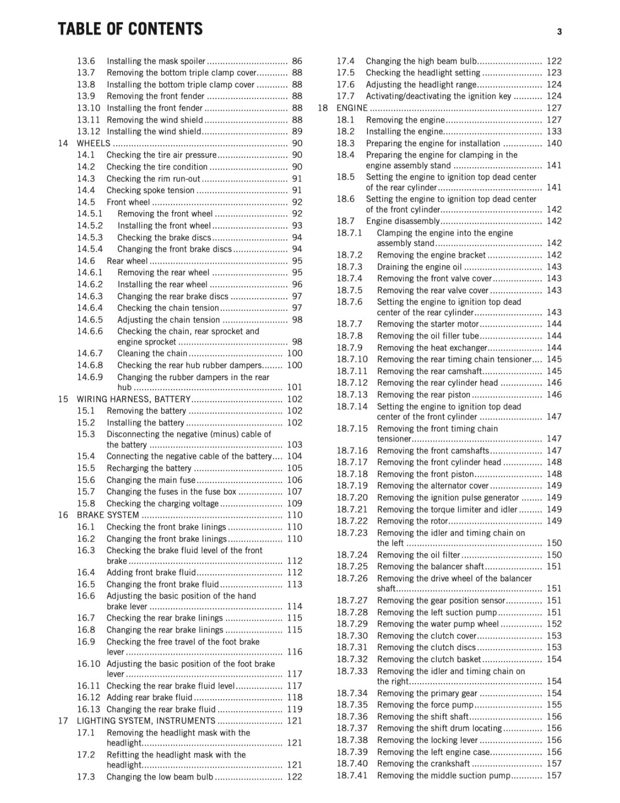 KTM 1190 2014 Adventure Service Repair Manual 3206189en 302 Pages