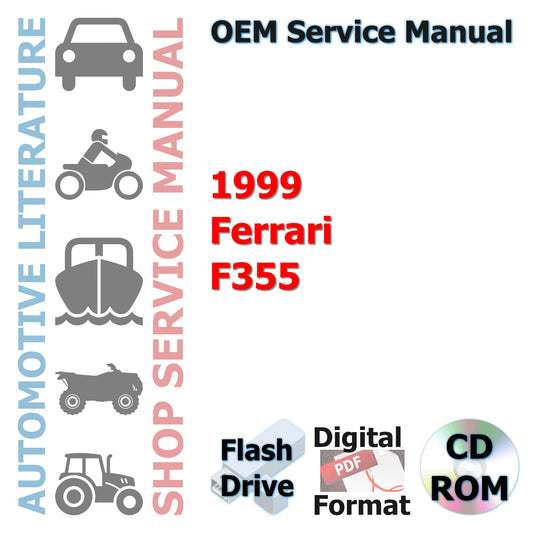 1999 Ferrari F355 Complete Service Manual