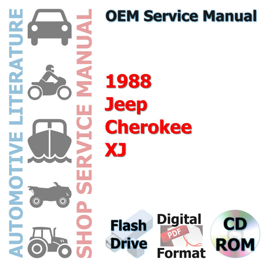 1988 Jeep Cherokee XJ Complete Service Manual