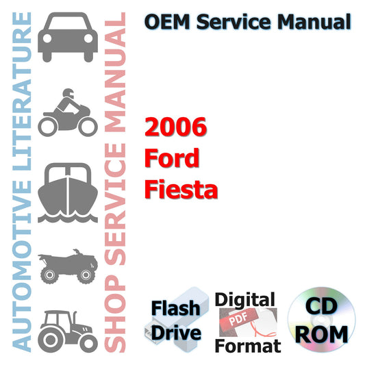 2006 Ford Fiesta Complete Service Manual