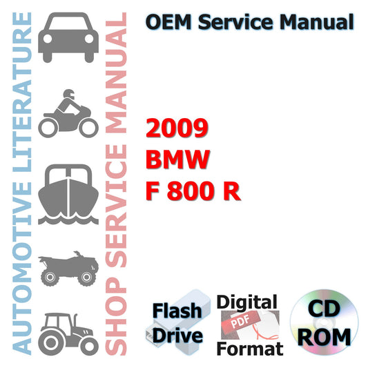 2009 BMW F 800 R Complete Service Manual