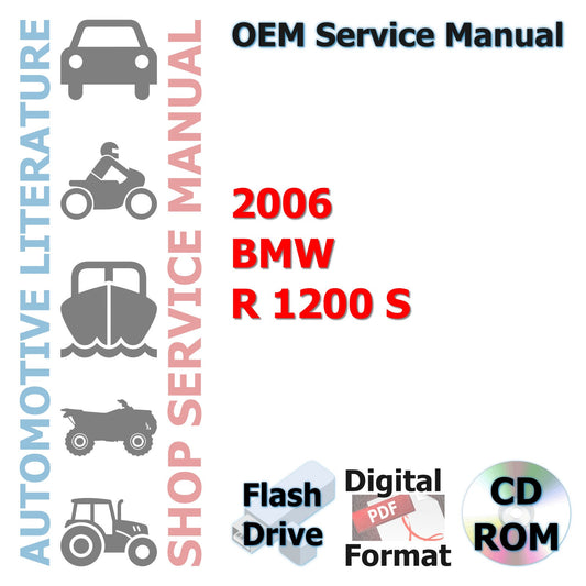 2006 BMW R 1200 S Complete Service Manual