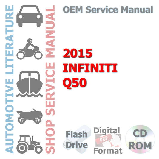 2015 INFINITI Q50 Complete Service Manual