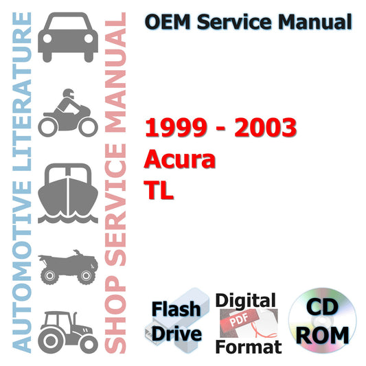 1999-2003 Acura TL Complete Service Manual