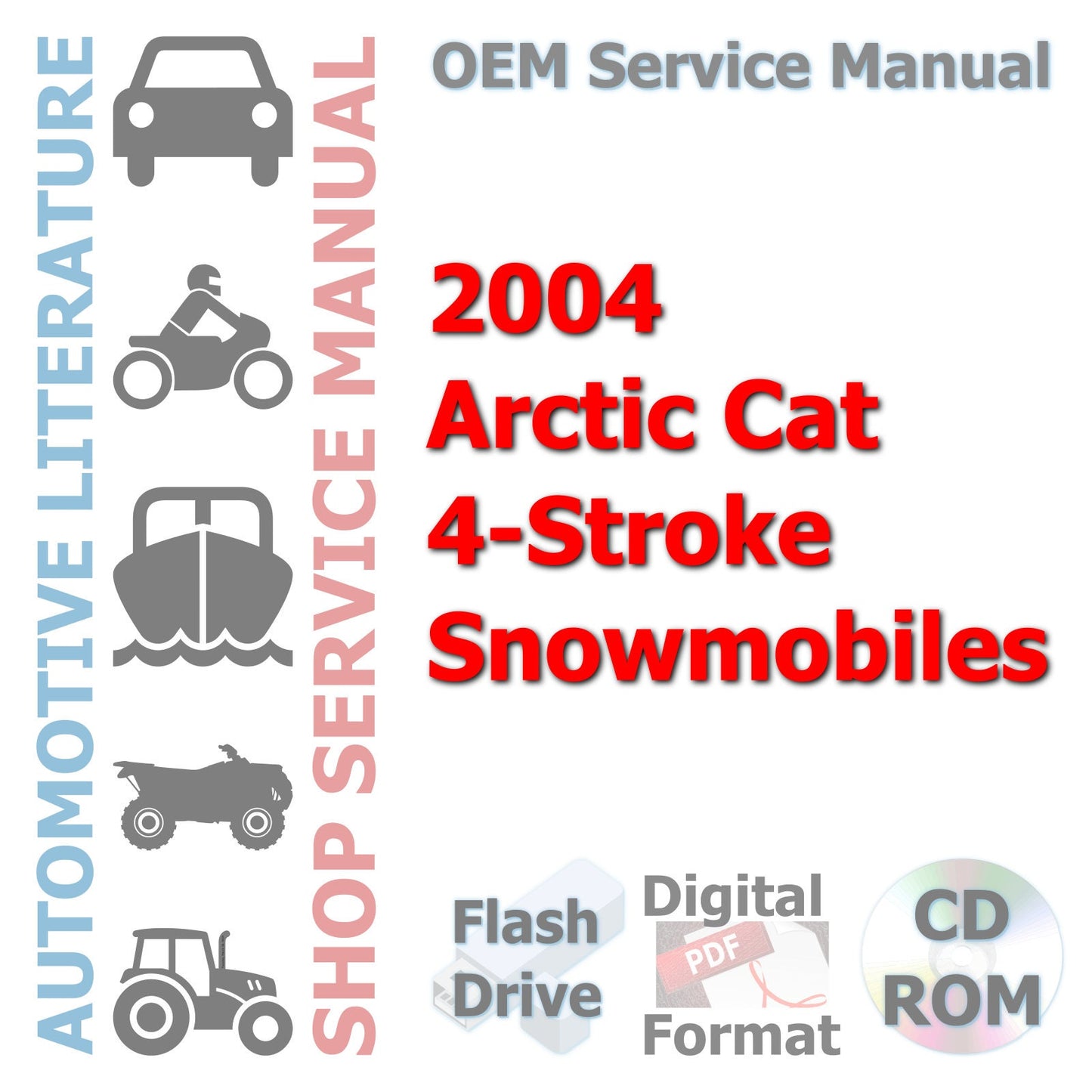 2004 Arctic Cat 4-Stroke Snowmobiles Complete Service Manual