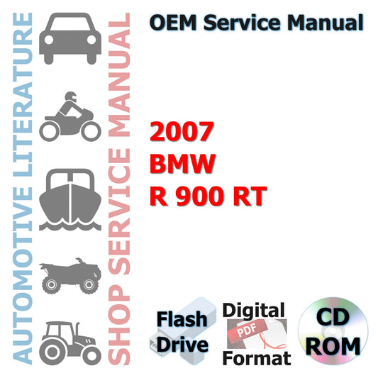 2007 BMW R 900 RT Complete Service Manual