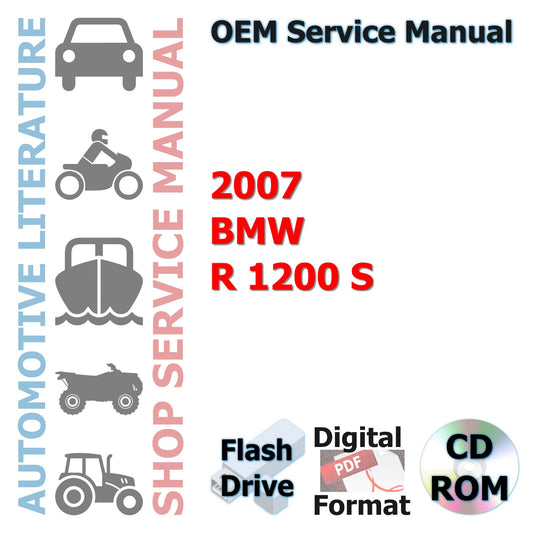 2007 BMW R 1200 S Complete Service Manual