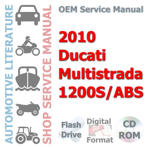 2010 Ducati Multistrada 1200S/ABS Complete Service Manual