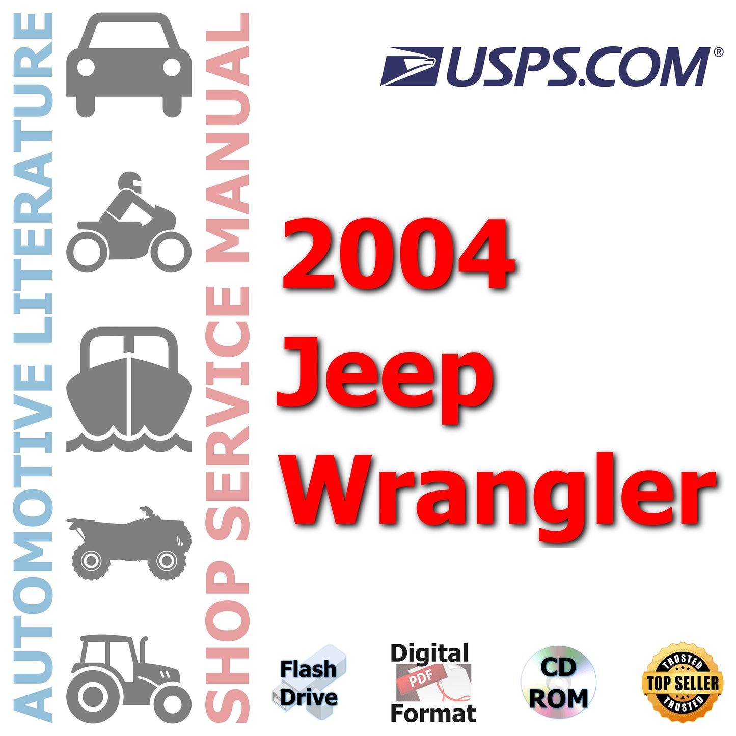 2004 Jeep Wrangler Complete Repair Service Manual