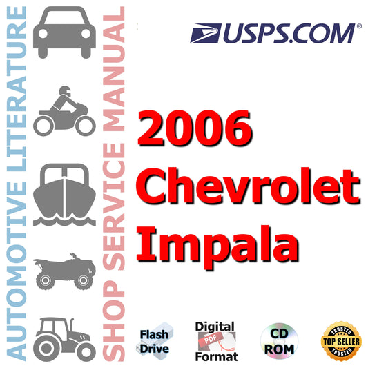 2006 Chevrolet Impala Complete Service Manual