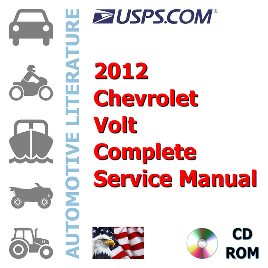 2012 Chevrolet Volt Complete Service Manual