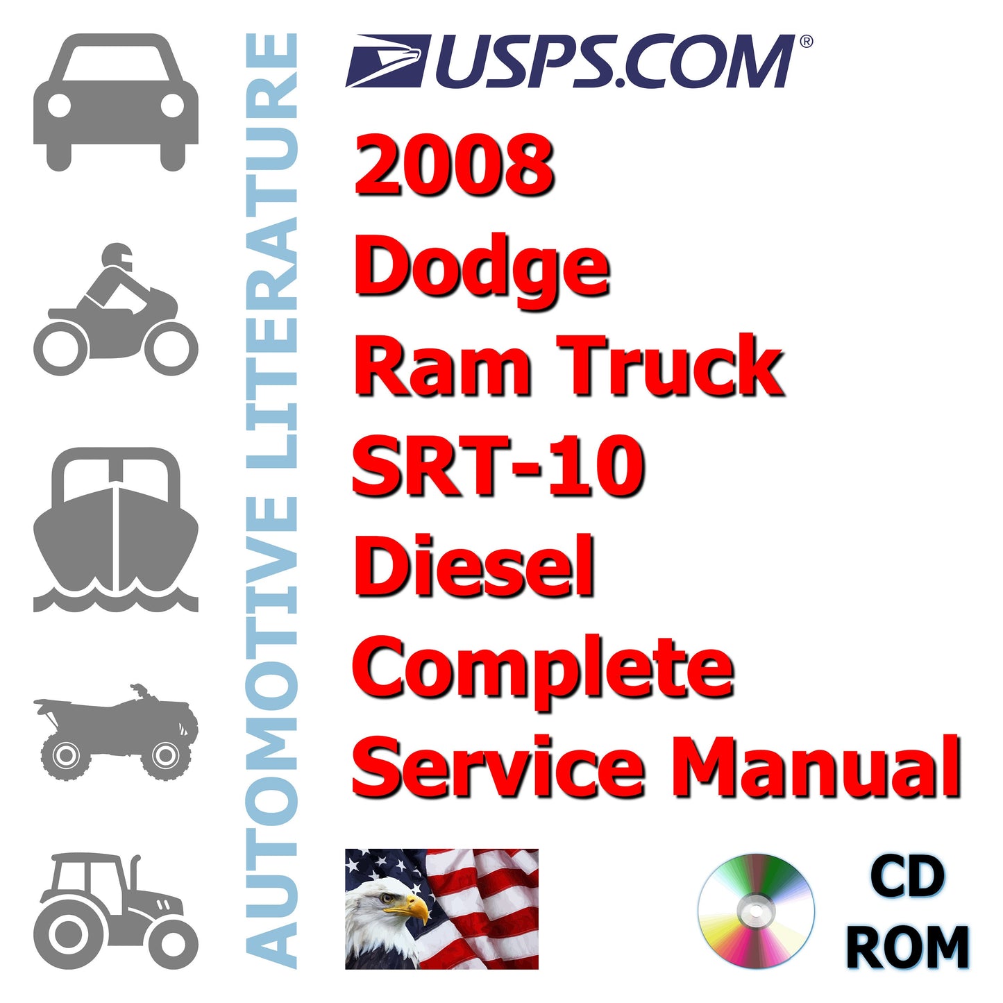 2008 Dodge Ram SRT-10 / Diesel Truck Complete Service Manual