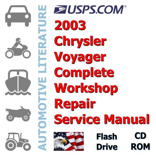 2003 Chrysler Voyager Complete Workshop Repair Service Manual