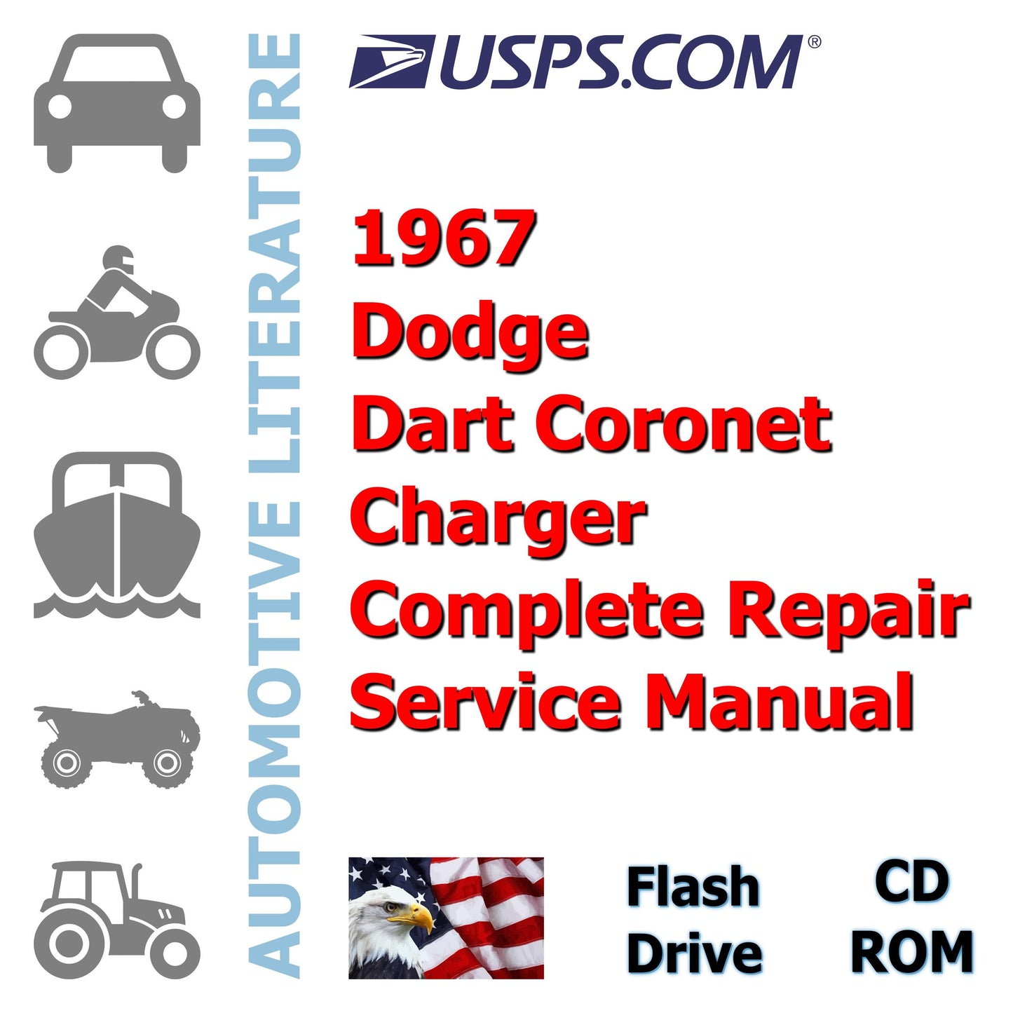 1967 Dodge Dart Coronet Charger Complete Repair Service Manual