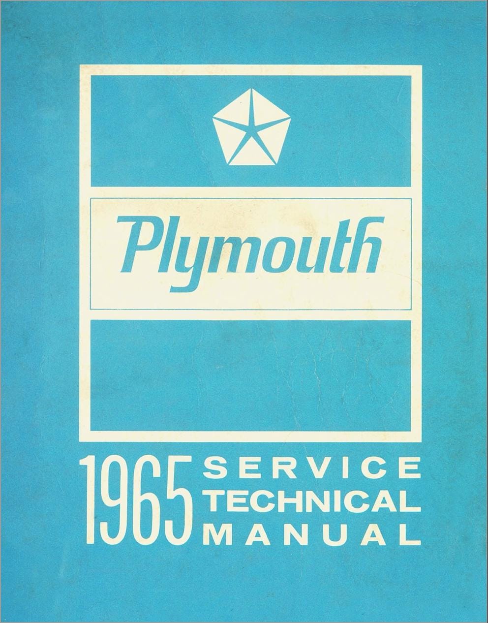 1965 Chrysler Plymouth Complete Workshop Repair Service Manual