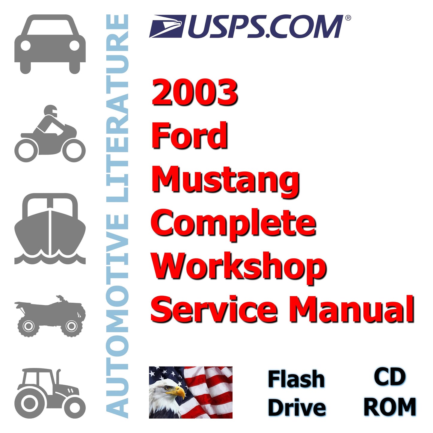 2003 Ford Mustang Complete Workshop Service Manual