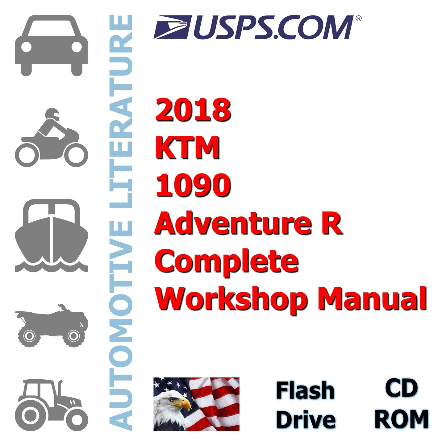 2018 KTM 1090 Adventure R Complete Workshop Manual