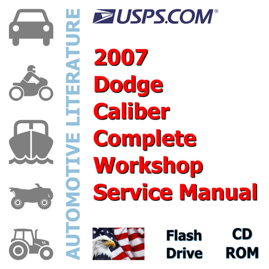 2007 Dodge Caliber Complete Workshop Service Manual