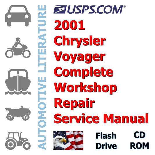 2001 Chrysler Voyager Complete Workshop Repair Service Manual