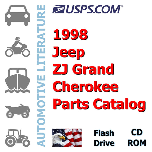 1998 Jeep ZJ Grand Cherokee Parts Catalog