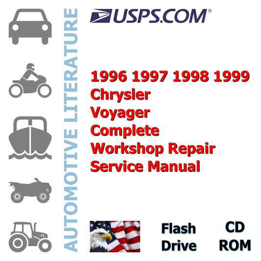 1996 1997 1998 1999 Chrysler Voyager Complete Workshop Repair Service Manual