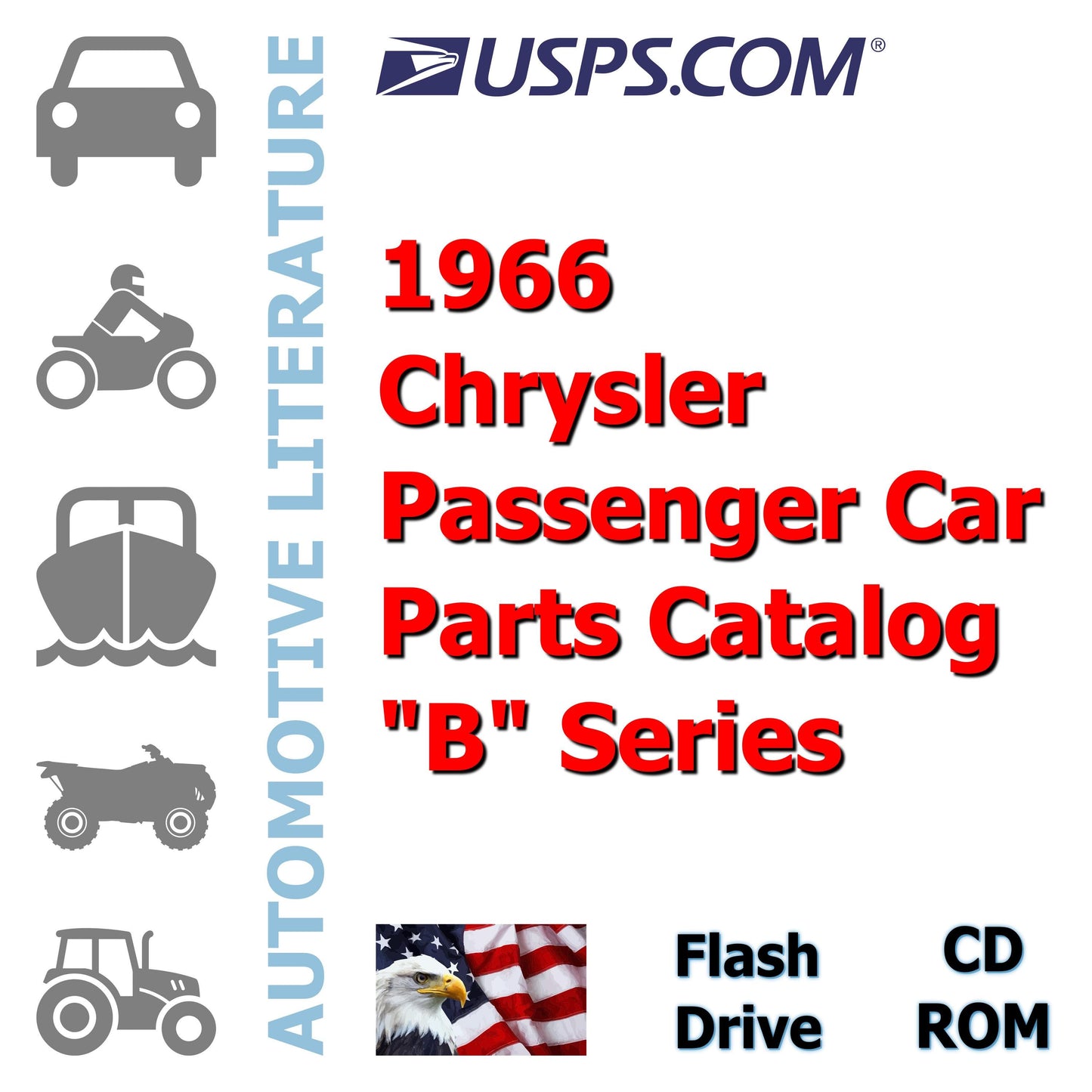 1966 Chrysler Passenger Car Parts Catalog "B" Series